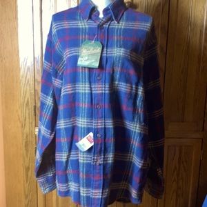 Woolrich Vtg heavy weight button down flannel shirt